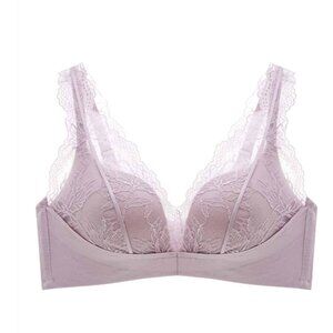 NEW! Understance UpLift Wireless Plunge Lace Bra, 32D